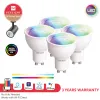 Controle Yeelight YLDP004A GU10 Kleurrijke Smart Led Bulb W1 Game Music Sync App Voice Control Work Yeelight App Google Assistant Alexa