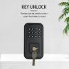 Kontrollera Yihesz Deadbolt Smart Lock Password Electronic Auto Lock Fechadura Eletronica Digital Key Less Entry Futor Door Lock med Key