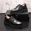 Casual Shoes Black BROWN Men Business Leather Flat Formal Zapatillas Hombre