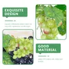 Party Decoration 6 PCS Artificial Bunch of Grapes Po Props Simulation Fruit Realistic Decor Show Window