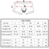 Men Panties Male Underpants Man Pack Shorts Boxers Underwear Slip Homme Calzoncillos Bamboo Hole U Convex Pouch Large Size 5XL 240420