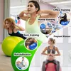 Yoga Ball Pilates Fitness Gym Fitball Balance Exercise Workout Ball 65/75/85CM 240417