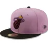 Miami''Heat''ball Caps 2023-24 Unisex Fashion Cotton Finals Champions Baseball Cap Snapback Hut Frauen Sonne Hut Stickerei Frühling Sommermütze Großhandel A20