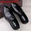 Casual Shoes Man Oxfords Genuine Leather Fashion Cow Business Loafer Formal Men Leisure Comfy Wedding Dress Shoe