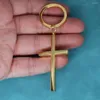 Keychains Style Simple Cross Pendant Keyring For Women Men Hommes Jésus-Christ