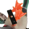 Tillbehör Jakt Duck Decoy Fjärrkontroll Flying Drake Mallard Realistisk trädgårdsgård Dekor Prop för jaktfotfiske (inget batteri)