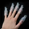 10pcs/lot nail art gel clain pollow remover soak kap clip pink purple purple uv polis tool tool fluid for sexival for the parnnish