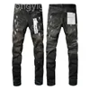 Motorcycle Ksubi Jeans Purple Men Designers High Street Blue Denim Slim Fit Paint Graffiti Pattern Mens Purple Jeans for Men Black Pants 4ZH4 4ZH4 ZPB9