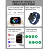 Контроль Xiaomi 2023 ECG+PPG Bluetooth Call Smart Watch Мужчины женщины на открытом воздухе в спортивном браслете.