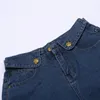 Jeans para mujeres pantalones cortos de jean para mujer cortados de mezclilla de mezclilla con cintura alta desgastada de verano en verano slim street vintage