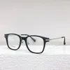 Solglasögonramar NPM-142 Square Acetate Titanium Eyeglasses Extre-Light Fashion Designer Japanese Style Brand Men Business Glasses For
