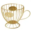 Kitchen Storage Universal Coffee Mug Holder Metal Wire Cup Rack Stylish Modern For Home El