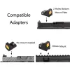 Scopes Mini RMR Red Dot Sight Scope Scope Collimator Glock Reflex Прицелы подходят для 20 -миллиметровой роли