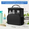 Bags Shower Caddy Bag Portable Hanging Shower Tote Bags with Hook Travel Toiletry Bag Makeup Organizer Pouch Cosmetic Bag