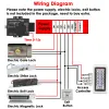 Campainhas de campainha IP67 Backlight à prova d'água RFID Acesso Controle de controle do teclado Teclado 1000 Usuários sino de porta 125khz EM CARTA EM CARTO ELÉTRICO DE PORTA DE LOCK