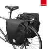 Bags Sahoo 10/20L Bicycle Carrier Bag 1PC Water Tight Rolltop Closure Rear Trunk Rack Luggage Pannier Cycling Storage Shoulder Carry