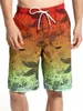 Летние повседневные шорты 3D Mens Beach Kids Fashion Board Board Board