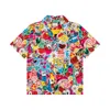 23 Männer Bekleidung Herren Designer T -Shirts Geometrisches Muster Mann Casual Hemd Männliche Luxurys Kleidung Paris Street Trend Hip Hop Tops T -Shirts T -Shirts zpcs245