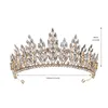 Headpieces Wedding Tiara Headband Hairband Charm Gift Crown Princess For Birthday Evening Banquet Pography