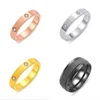 Designer Trendy Diamond Set Fashion Six Carter Same Ring Simple Jewelry 7DR1