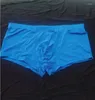 Sous-pants 1pcs Sexy Men Underwear Boxer Shorts Ice Silk U Convex Soft Male Men's Cueca Homme Slips Gay