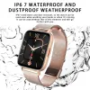 Orologi 2022 Nuove donne Smart Watch Men Bluetooth Call Full Touch Metal Watch Case Fitness Tracker Call Clock Smart Ladies Smartwatch Men