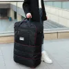 Gepäckfaltbar Unisex universeller Reisetasche erweiterbares Gepäckbeutel mit großer Kapazität mit Rädern auf Trolley -Träger XM175