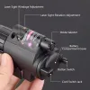 Taktikwaffe Taschenlampe mit Fernsehschalter Red Dot Laser Sight Military Pistol Pisting Light für Glock 17 19 / 20mm Schienenjagd