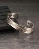 Vinterly Viking -Armbänder Männer reiner kupferverstellbar