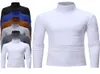 Men039S TSHIRTS MENS Hösten Winter Warm T Shirt Thermal Turtle Neck Skivvy Turtleneck Sweaters Stretch Tee Topsmen039S9506918