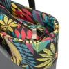 Tassen Huntfun Nieuwe trim bloemenstofafwerking voor klassieke Mini Obag Handbagcotton Fabric Decorating for O Tag Body