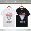 Fashion T Shirt Men Women Designers T-Shirts Tees Apparel Tops Man S Casual Chest Letter Shirt Luxury Clothing Street Shorts Sleeve Clothes Casablanc Tshirts 648