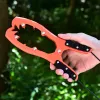 Tillbehör Portable Kayak Grip Anchor med stor klämmande munfiskeborste Gripper 16 fot Paracord Gear för båtfiske camping