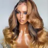 Highlight Perücken 13x6 Hd Spitze Frontales Perücken Ombre Body Wave Spitze vordere Wigtaylor menschliches Haar Spitze vordere Perücken vorzupfen 13x4 360