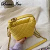 Umhängetaschen Crossbody für Frauen Luxus Handtasche Klassische Eimerbeutel Süßigkeiten Farbe Weiche Lederkupplung Geldbeutel Kette