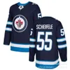 Хоккейные майки Jet 26 Wheeler 29 Laine 55 Scheifele Jersey