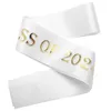 Party Supplies 2024 Graduation Straps Class Of Sash For Decor Decorations Student Ribbon