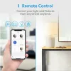 Controlla Meross Homekit Smart Plug, Au Plug, WiFi Outlet con funzione timer, lavora con Apple Homekit, Siri, Alexa, Google Assistant