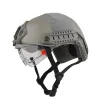 Helmen tactische jaging paintball bescherming uitrusting USMC mh type snelle helm met een bril leger helmen militaire airsoft schiethelm
