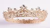 2020 Nieuwe bling luxe kristallen Wedding Crown Silver Gold Gold Rhinestone Princess Queen Bridal Tiara Crown Hair Accessories Cheap High 4583539