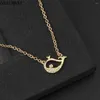 Cute Pendant Necklaces Whale Necklace For Girl Women Cartoon Korean Fashion Micro Inlaid Zircon Choker Chain On The Neck Jewelry Gift Shangpinhat