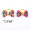 Accesorios para mascotas de 100 piezas Bows Bows Fashion Lindos Bows Bows Rubber Bands Decoración de cuello para 240418