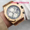 AP AP Automatic Wrist Watch Royal Oak Offshore Series Calendar Timing Timing Red Devil Vampire Automatic Mechanical Steel Gold Fashion Men Watch 26470or.oo.1000or.02