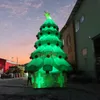 Spedistica gratuita Sflig agli gonfiabili Attività dei giochi all'aperto 8M 26 piedi Sflittabile personalizzato Tree Glaffittabili con luce a LED per la pubblicità