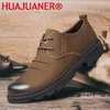 Casual Shoes Men Dress Man Formal Lace-up Oxford Large Size Genuine Leather Business Male Nubuck Vintage Men's High Quality