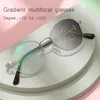 Classic Progressive Multifocal Bifocal Reading Glasses Women Outdoor Gradient Pochromic Presbyopic Sunglasses Men Ultralight 240415
