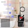 Detektor Professional Cameras Detector Antispy AI Mode Mini Bug Finder Lyssnar Enhet CAR GPS Tracker Detector Signal Wireless Scanner