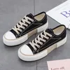 Casual Shoes 2024 Canvas Schoolgirl Versatile Ulzzang Biscuit Preppy Style Spring Trend Board Sneakers