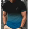 Men's T-Shirts 2024 Leisure Mens T-shirt Spring Clothing Ombre Shirt Super Short Slave Top Boys Ts 5XL Retro Mens T-shirt Y240420