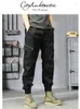 Pants pour hommes Citylink Tactic 2024 Spring and Automne Trendy Brand Black Multi Pocket Casual Workswear